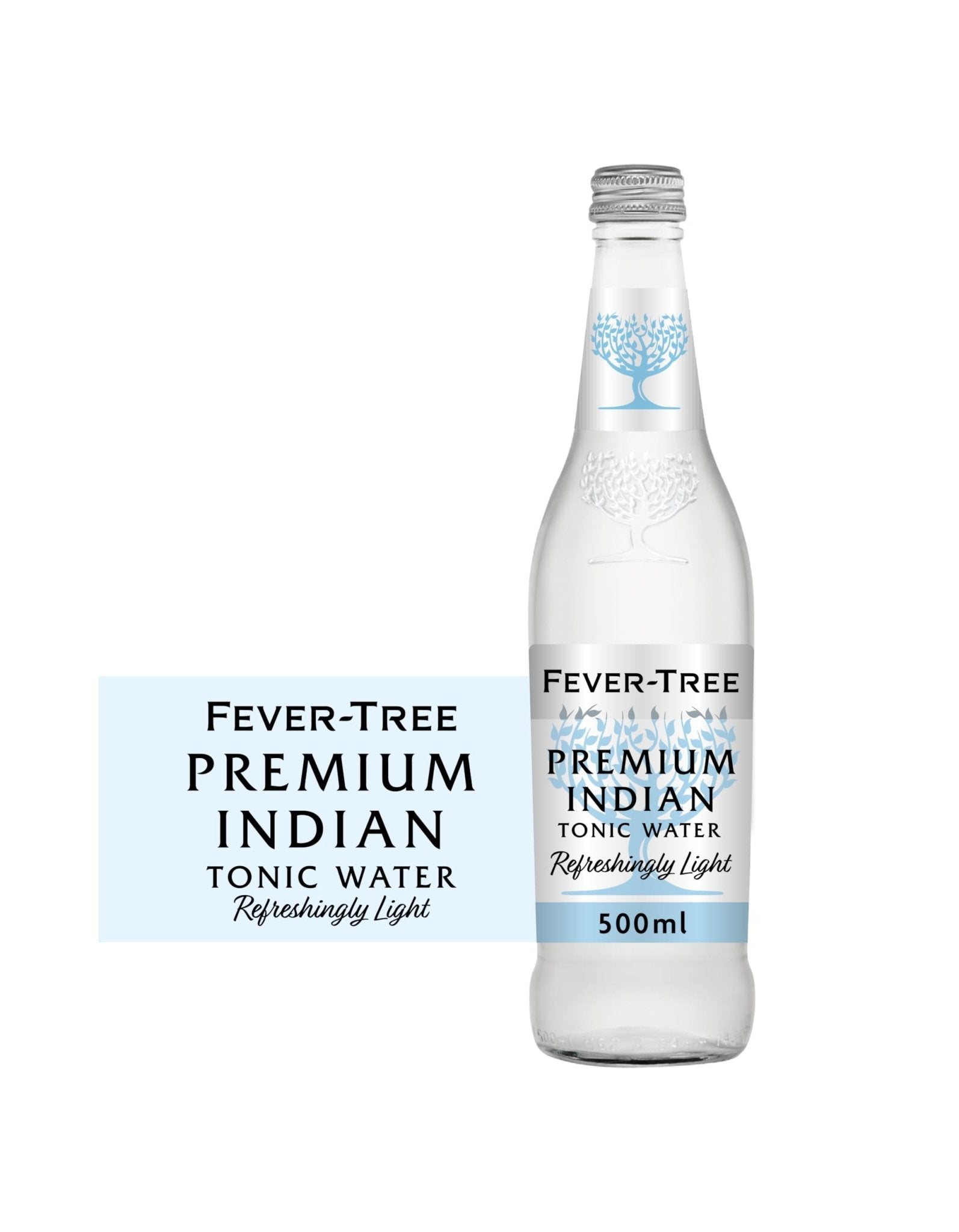 Fever - Tree Refreshingly Light Indian Tonic Water 8x500ml - Cook & Nelson