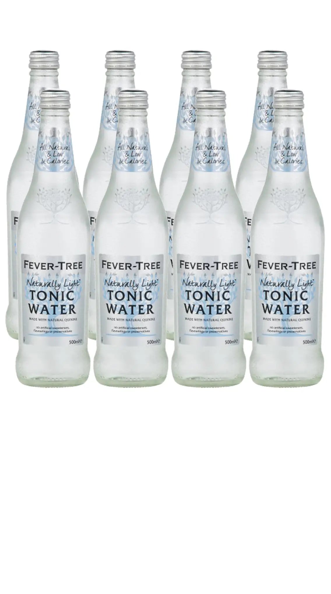 Fever - Tree Refreshingly Light Indian Tonic Water 8x500ml - Cook & Nelson