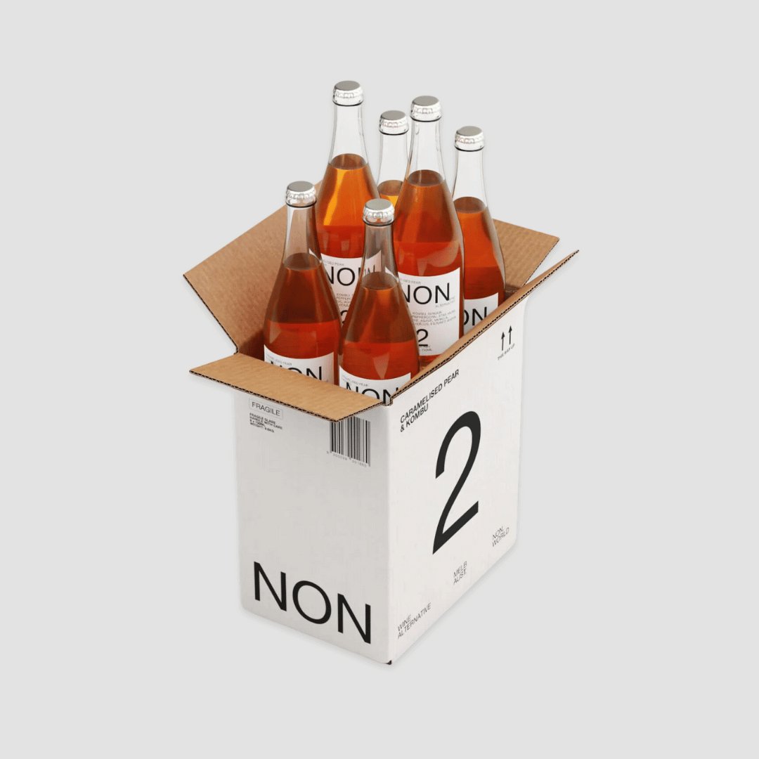 NON2 CARAMELISED PEAR & KOMBU [SEASONAL RELEASE] 6 PACK - Cook & Nelson